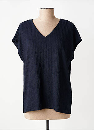 T-shirt bleu STREET ONE femme