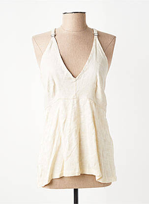 Top beige NÜ femme