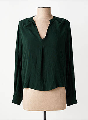 Chemisier vert ONLY femme