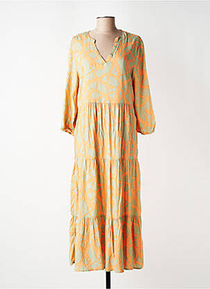 Robe longue vert ZABAIONE femme