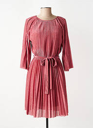 Robe courte rose VICOLO femme