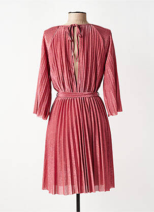 Robe courte rose VICOLO femme