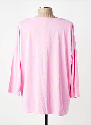 T-shirt rose MORE & MORE femme