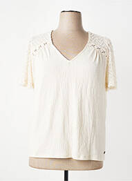 T-shirt blanc GARCIA femme