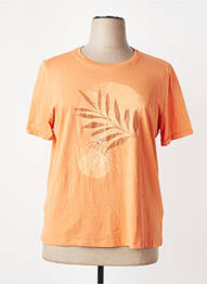 T-shirt orange TOM TAILOR femme