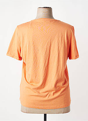 T-shirt orange TOM TAILOR femme