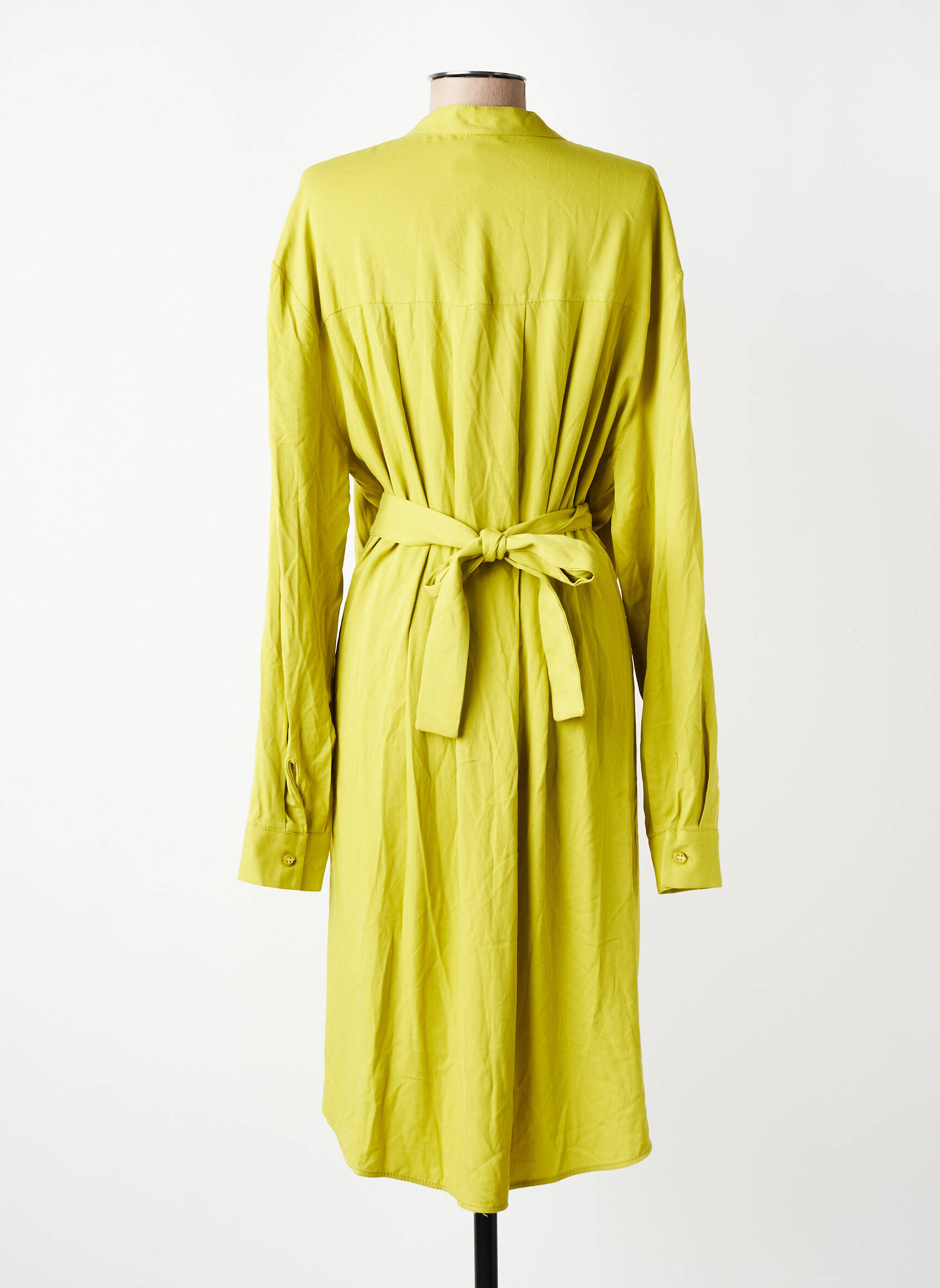 Robe mi-longue vert IMPERIAL femme