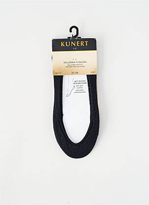 Chaussettes noir KUNERT femme