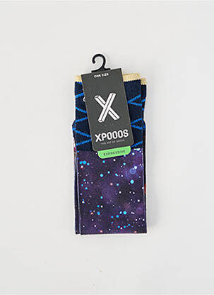 Chaussettes violet XPOOOS femme