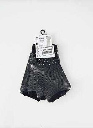 Chaussettes noir PIECES femme