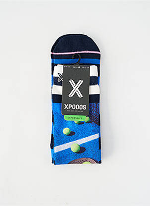 Chaussettes bleu XPOOOS homme