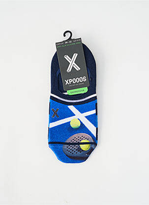 Chaussettes bleu XPOOOS homme