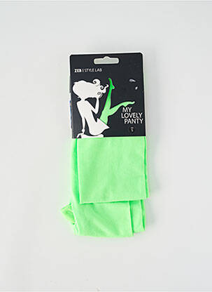 Collants vert ZEB STYLE LAB  femme