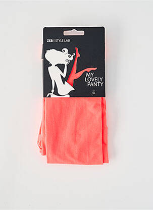 Collants rose ZEB STYLE LAB  femme