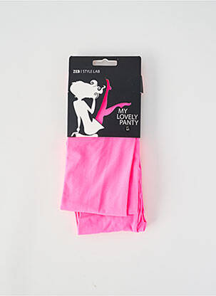 Collants rose ZEB STYLE LAB  femme