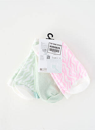 Chaussettes vert ONLY femme