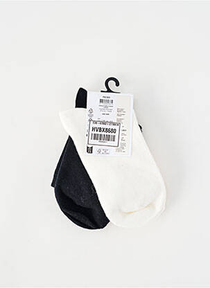 Chaussettes blanc PIECES femme