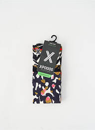 Chaussettes bleu XPOOOS femme