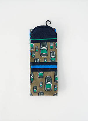 Chaussettes vert XPOOOS homme