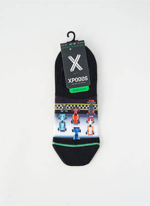 Chaussettes noir XPOOOS homme