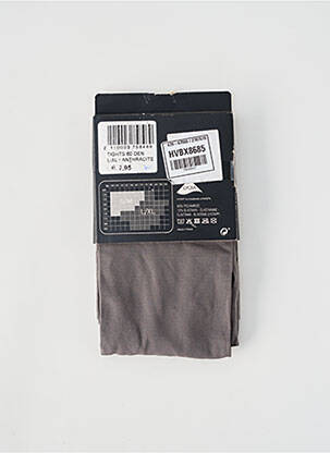 Collants gris ZEB STYLE LAB  femme
