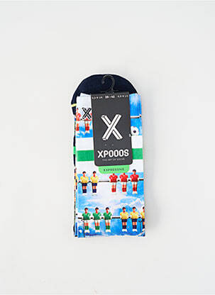 Chaussettes bleu XPOOOS homme