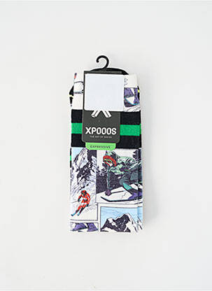 Chaussettes gris XPOOOS homme