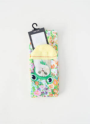 Chaussettes vert XPOOOS femme