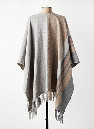 Poncho gris VERO MODA femme