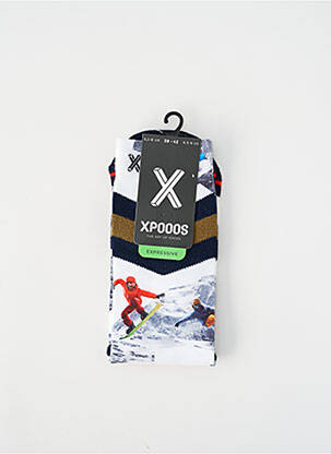 Chaussettes bleu XPOOOS homme