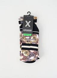 Chaussettes marron XPOOOS homme