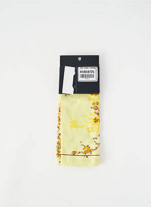 Foulard jaune ASTRID BLACK LABEL femme