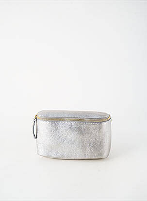 Sac bandoulière argent ACCESS femme