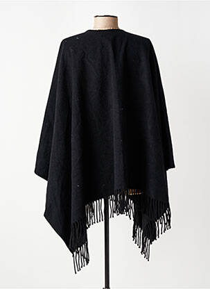 Poncho noir YUGEN femme