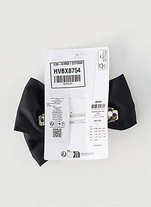 Noeud papillon noir ONLY femme