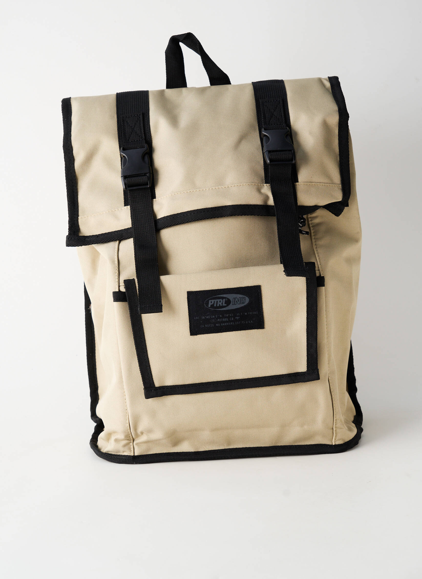 Sac à dos beige PETROL INDUSTRIES homme