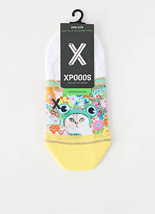 Chaussettes vert XPOOOS femme