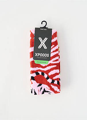 Chaussettes rose XPOOOS femme