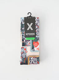 Chaussettes gris XPOOOS homme