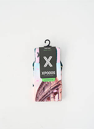 Chaussettes rose XPOOOS femme