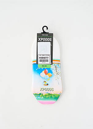 Chaussettes bleu XPOOOS femme