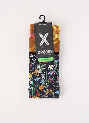 Chaussettes noir XPOOOS femme