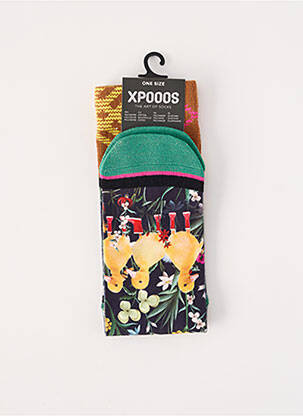 Chaussettes noir XPOOOS femme