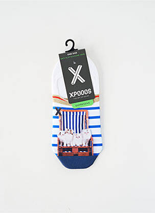 Chaussettes blanc XPOOOS femme