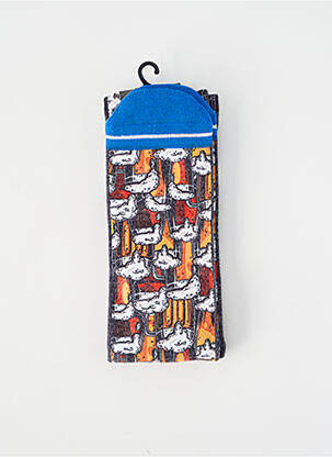 Chaussettes orange XPOOOS homme