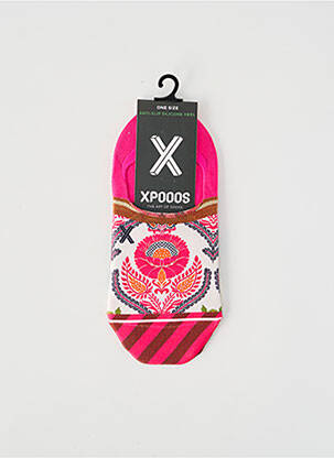 Chaussettes rose XPOOOS femme