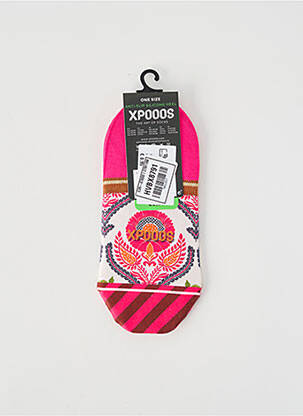 Chaussettes rose XPOOOS femme