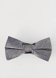 Noeud papillon gris LE FABULEUX MARCEL DE BRUXELLES homme