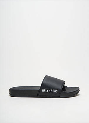 Tongs noir ONLY&SONS homme