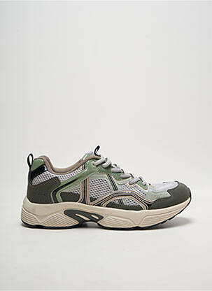 Baskets fermeture lacets vert ONLY femme